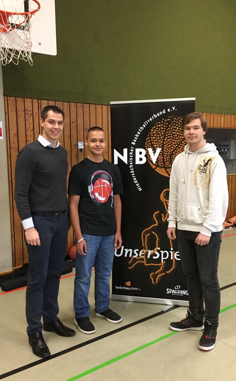 Die drei Teilnehmer vom BVSA v.l.: Carsten Straube, Joshua Holtermann, Adrian Stock // Foto: BVSA